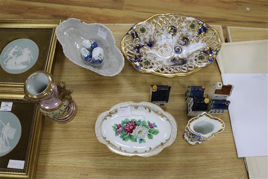 A group of Rosenthal and Continental decorative ceramics